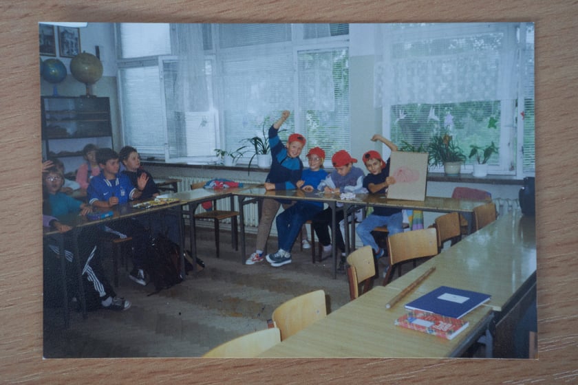 Zdjęcia z kronik szkolnych SP nr 97 we Wrocławiu