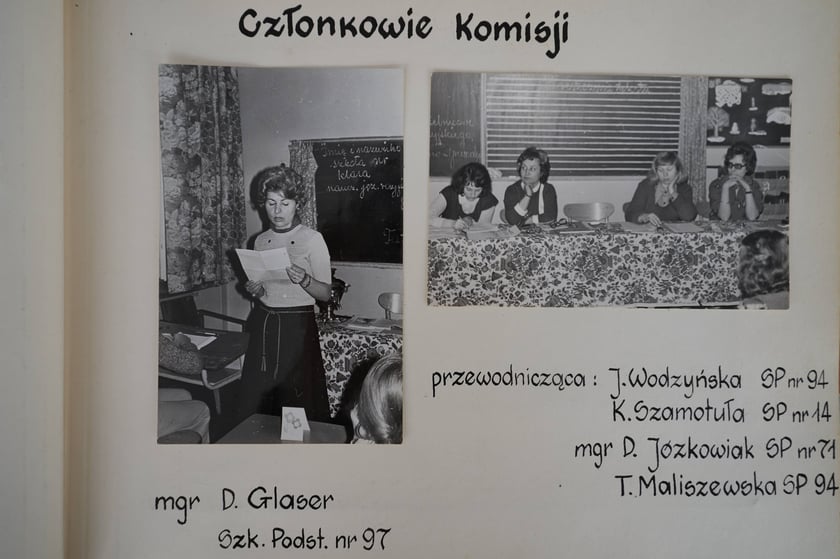 Zdjęcia z kronik szkolnych SP nr 97 we Wrocławiu