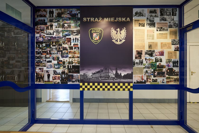 Na zdjęciach zbiory straży miejskiej