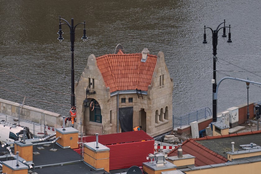 Na zdjęciu Wrocław - widok z wieży kościoła św. Elżbiety