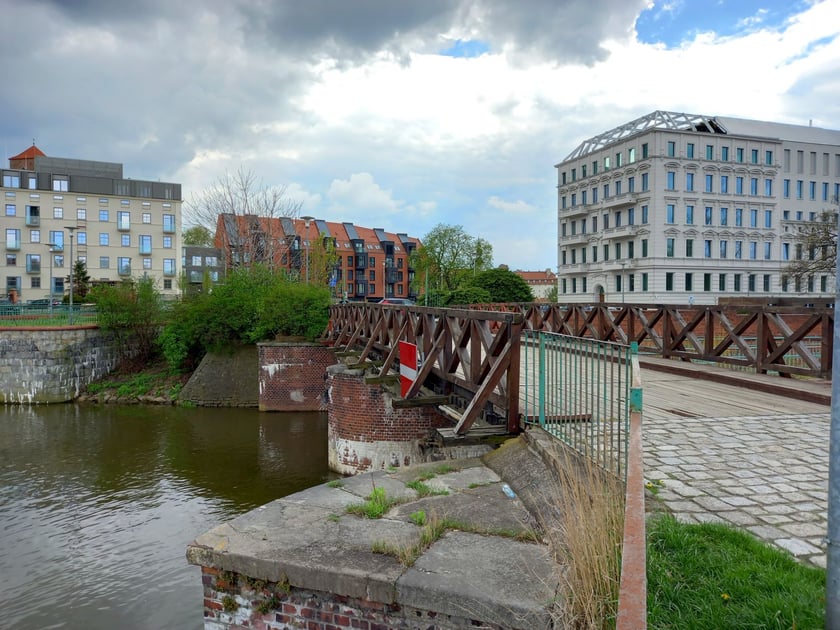 Most św. Klary przed remontem