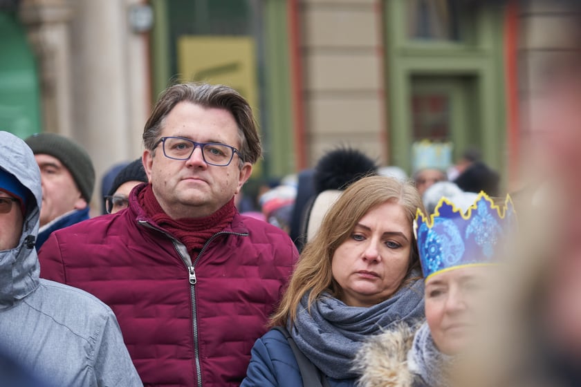 Na zdjęciu Orszak Trzech Króli we Wrocławiu z 2023 roku