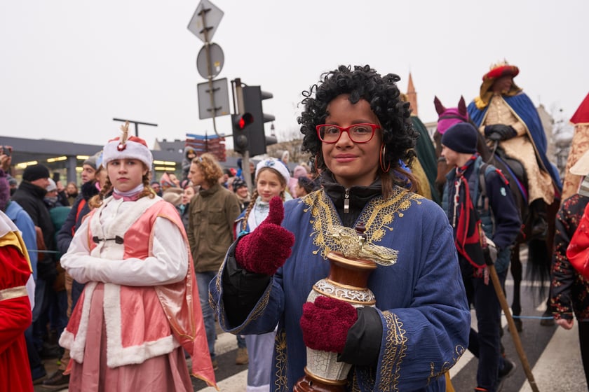 Na zdjęciu Orszak Trzech Króli we Wrocławiu z 2023 roku