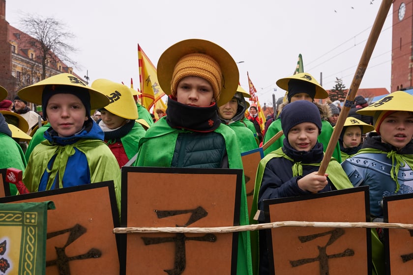 Na zdjęciu Orszak Trzech Króli we Wrocławiu z 2023 roku