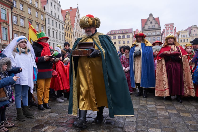Na zdjęciu Orszak Trzech Króli we Wrocławiu z 2023 roku
