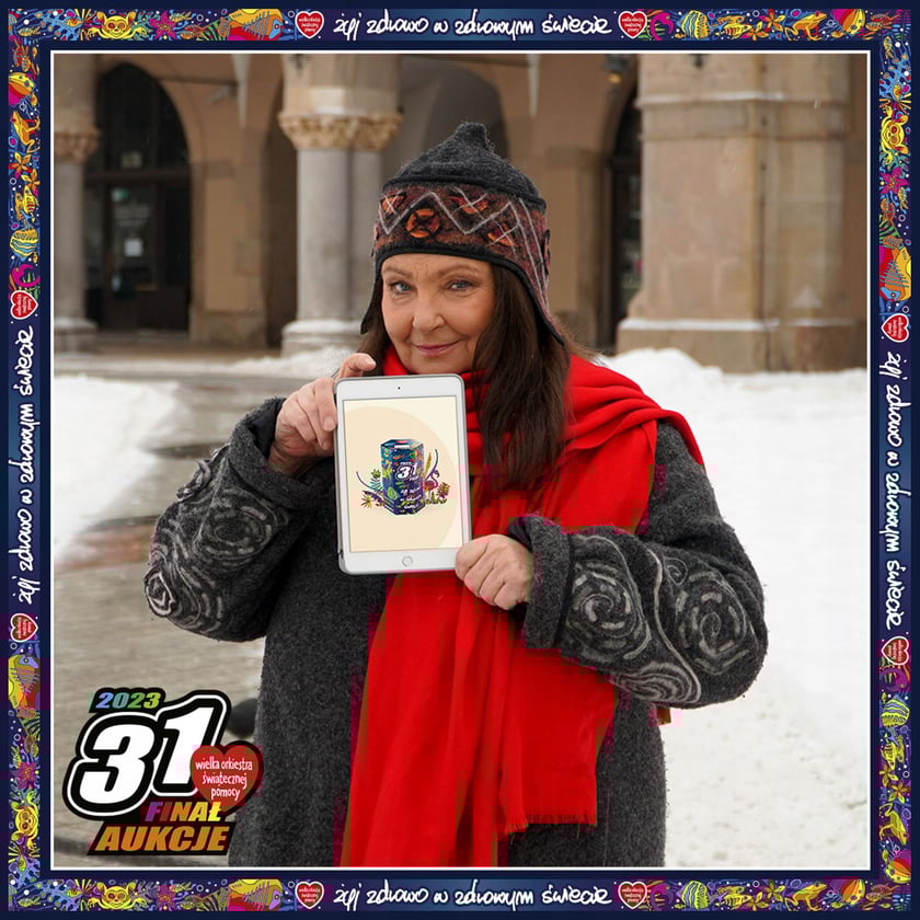 Aukcja WOŚP 2023:&nbsp;Kolacja dla dw&oacute;ch os&oacute;b w towarzystwie Anny Dymnej oraz nocleg w Hotelu Rubinstein w Krakowie