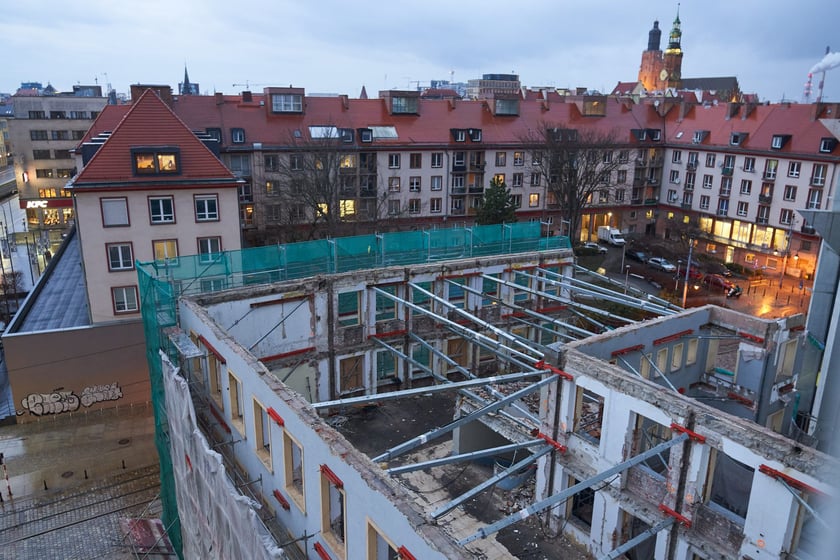 Przebudowa budynku biurowego przy ul. Szewskiej