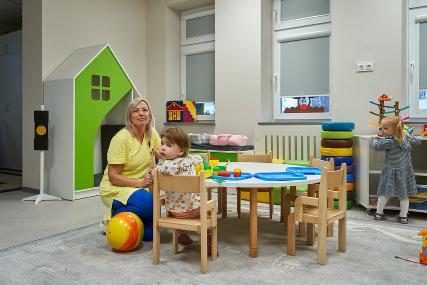 Zdjęcie z uroczystego otwarcia żłobka numer 5 po remoncie kapitalnym