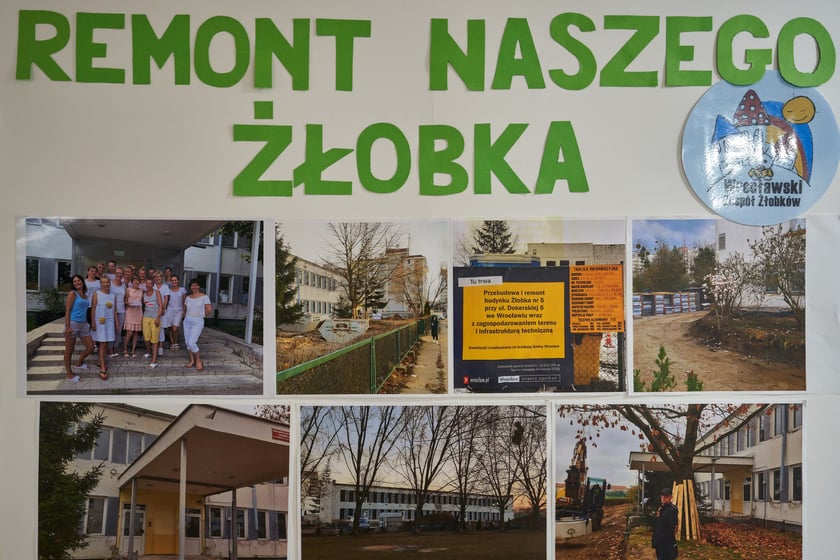Zdjęcie z uroczystego otwarcia żłobka numer 5 po remoncie kapitalnym
