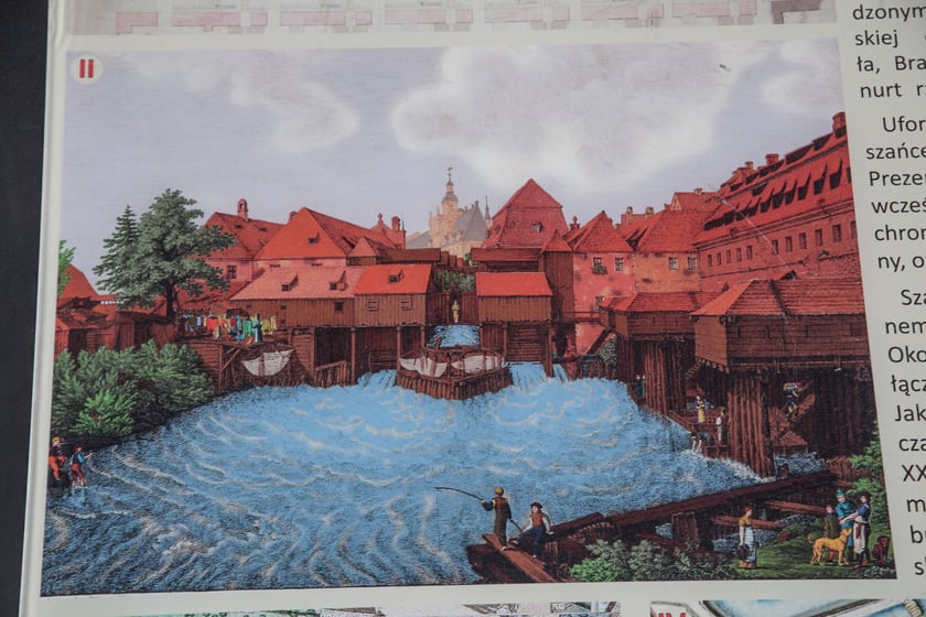 Nadodrzańskie bulwary w centrum miasta wyremontowano ostatnio w wielu miejscach