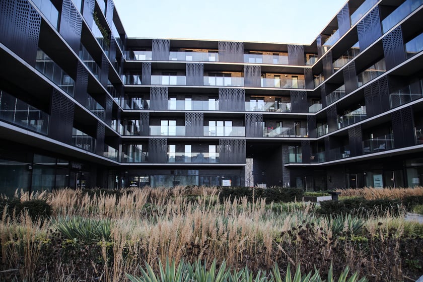 Nadodrzańskie bulwary w centrum miasta wyremontowano ostatnio w wielu miejscach