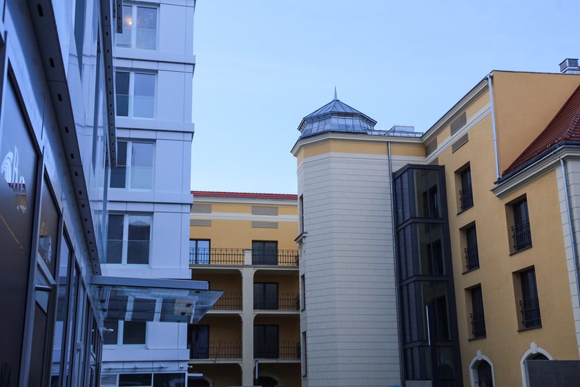 Nadodrzańskie bulwary w centrum miasta wyremontowano ostatnio w wielu miejscach