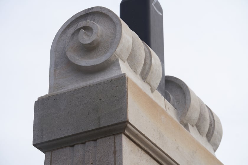 Most Pomorski Południowy w szczególe