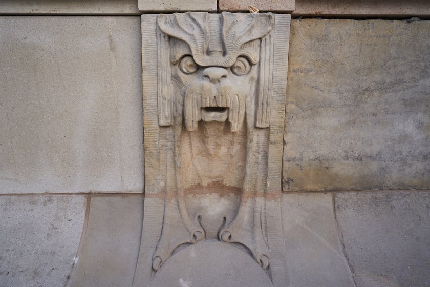 Most Pomorski Południowy w szczególe