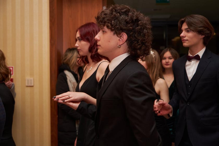 Na zdjęciu bal studni&oacute;wkowy IV LO 11.02.2023 r.