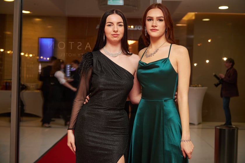 Na zdjęciu bal studni&oacute;wkowy IV LO 11.02.2023 r.