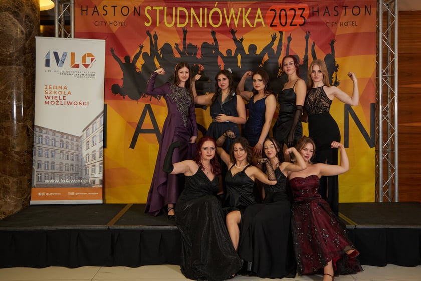Na zdjęciu bal studni&oacute;wkowy IV LO 11.02.2023 r.