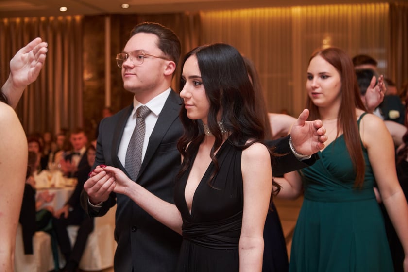 Na zdjęciu bal studni&oacute;wkowy IV LO 11.02.2023 r.