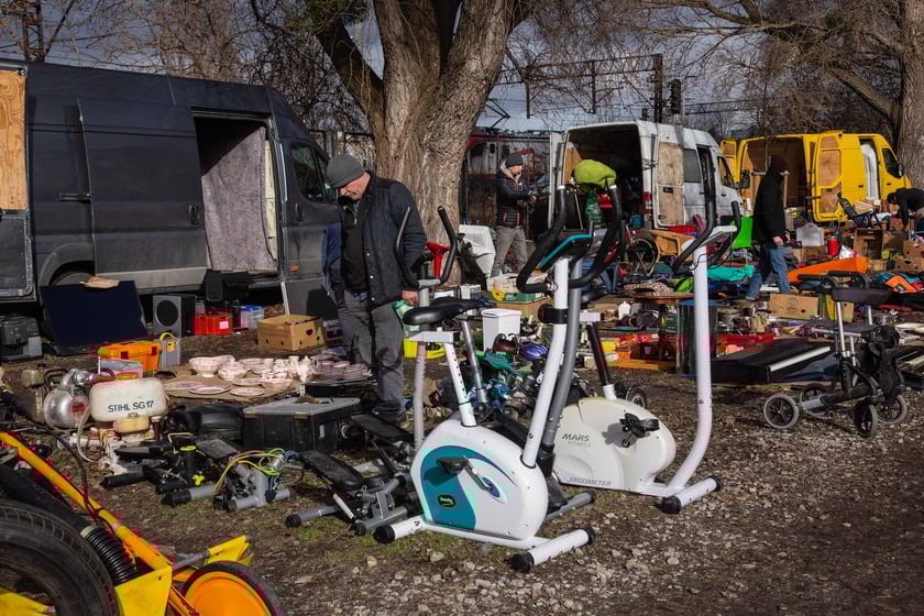 Na zdjęciu: targowisko na Młynie Sułkowice&nbsp;