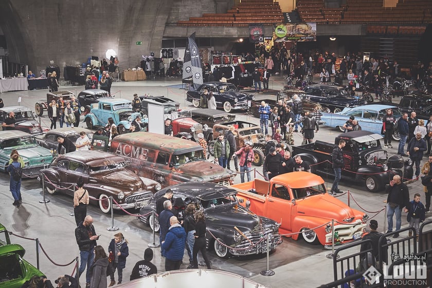 Kustomhead i Wrocław Tattoo Show w Hali Stulecia - zdjęcia ilustracyjne