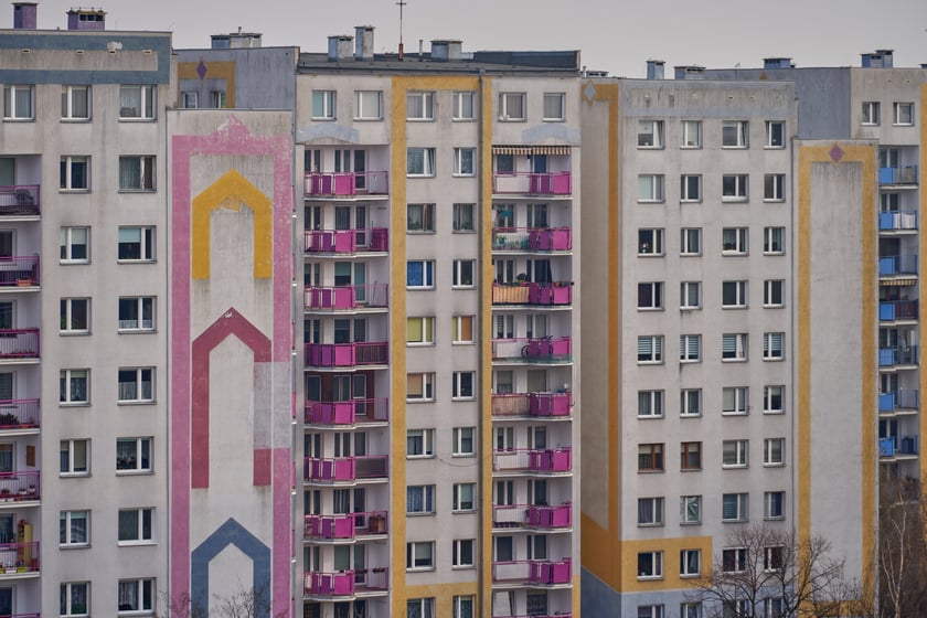 Osiedle Kozanów z lotu ptaka