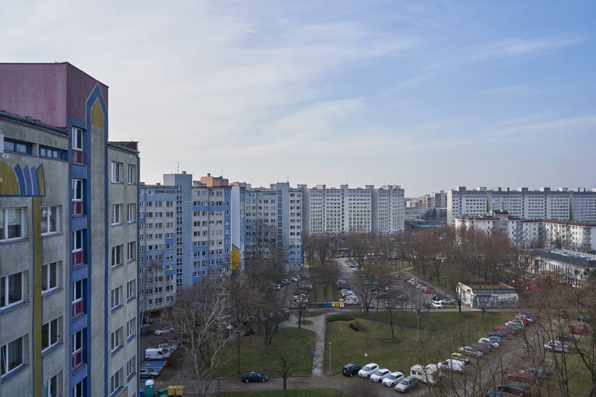 Osiedle Kozanów z lotu ptaka