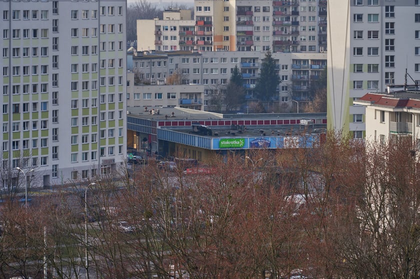 Osiedle Kozanów z lotu ptaka