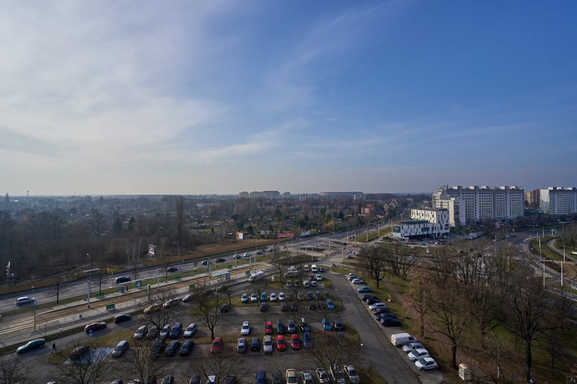 Osiedle Kozanów z lotu ptaka