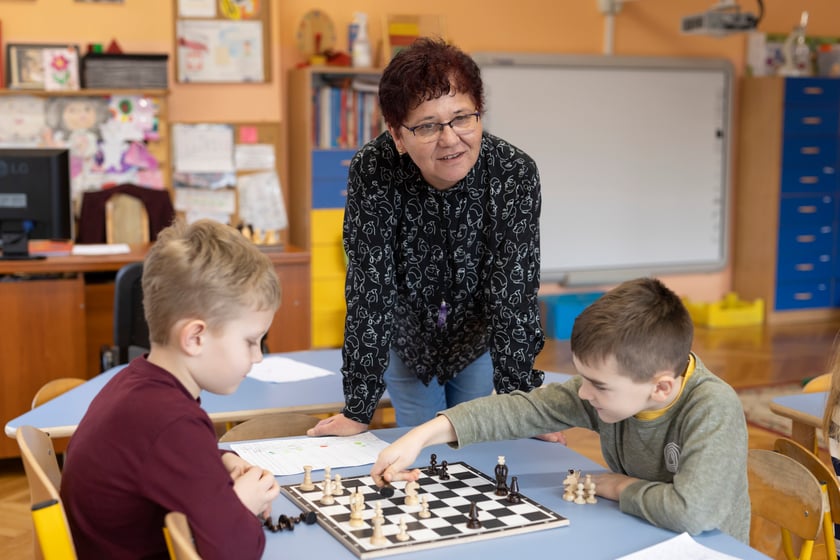 Turniej szachowy w Przedszkolu nr 99 we Wrocławiu