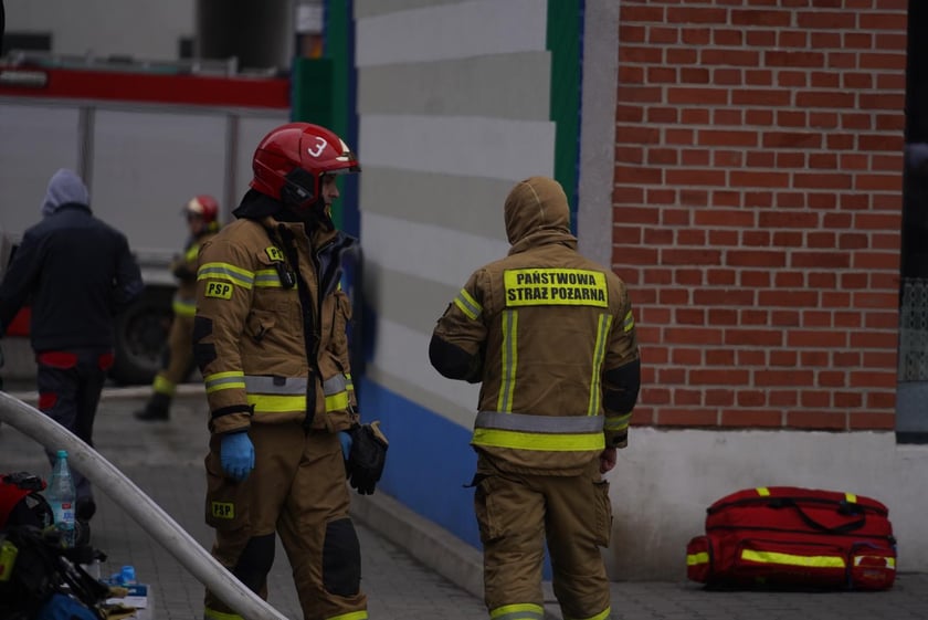 Pożar w kamienicy przy ul. Kościuszki