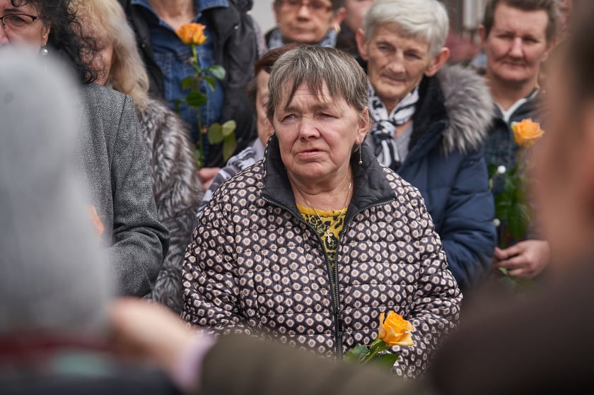 Mieszkanki schroniska podczas uroczystości&nbsp;