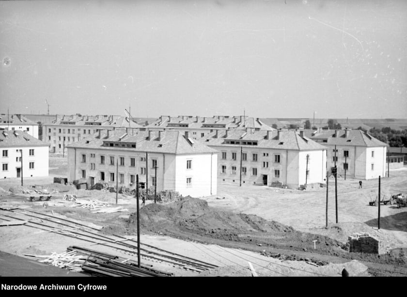 Budowa Nowej Huty, rok 1950