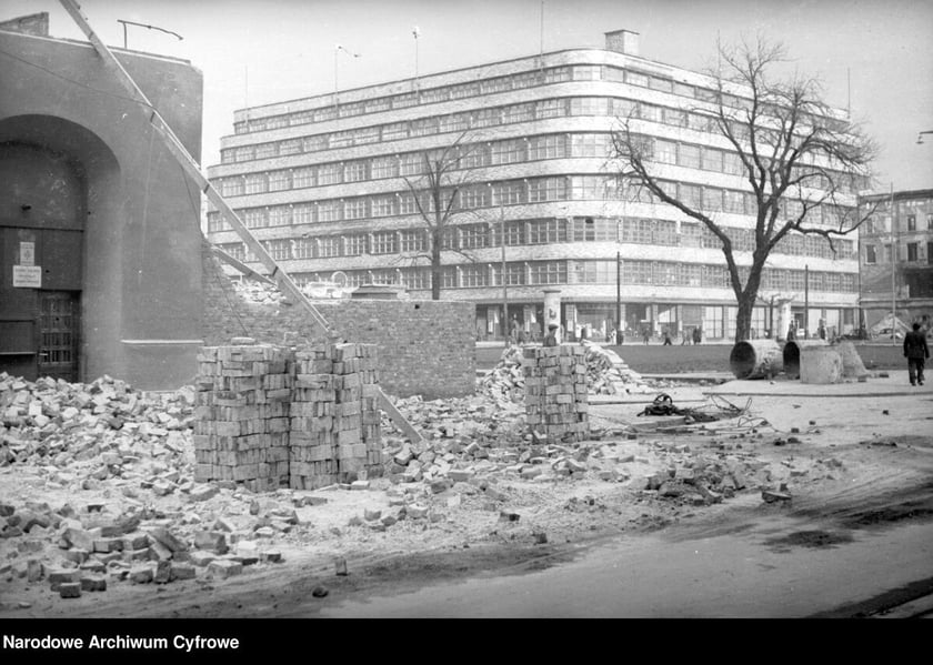 Prace rozbiórkowe we Wrocławiu, lata 1948-1949