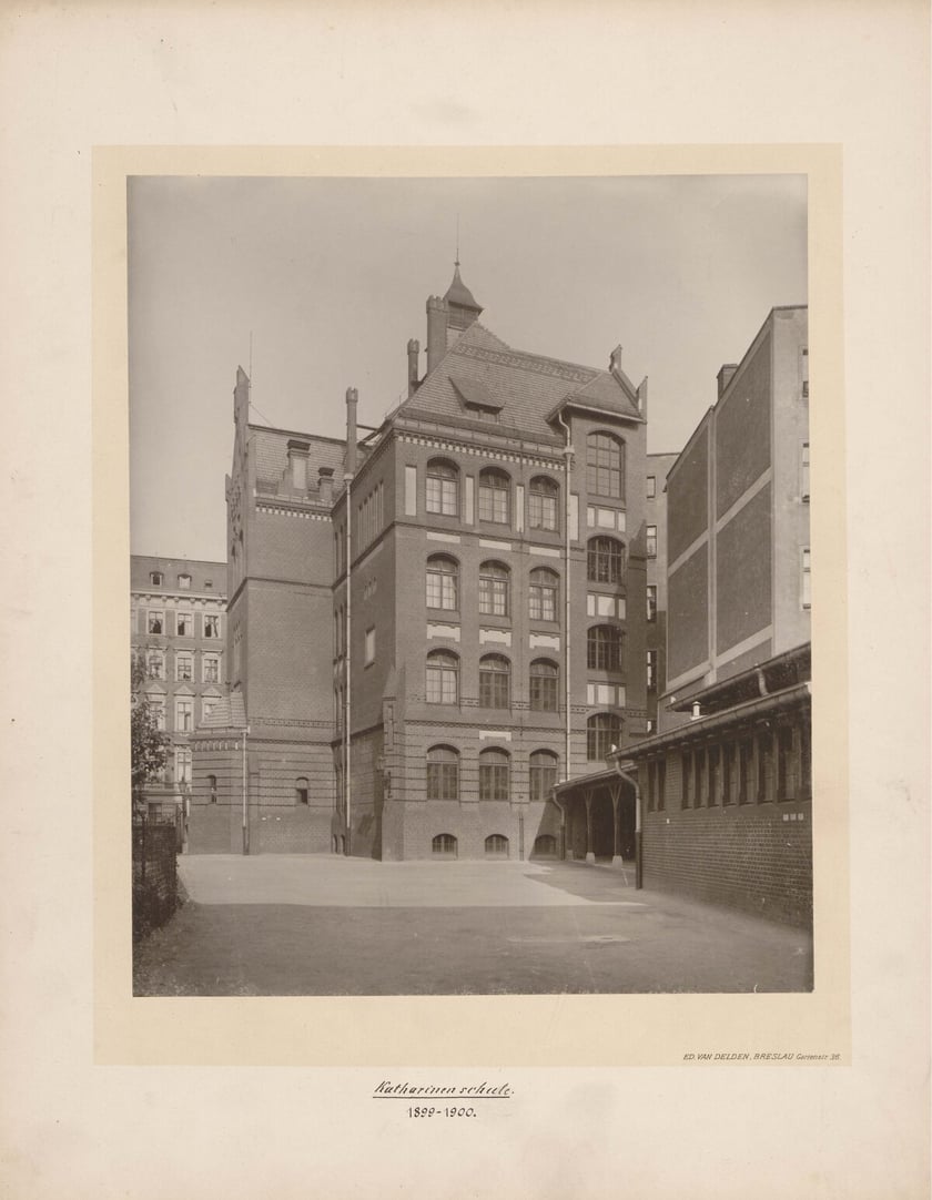 Katharinenschule, zdjęcie niezidentyfikowane, 1899-1900