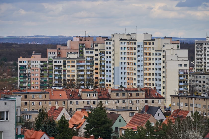 Pilczyce z lotu ptaka
