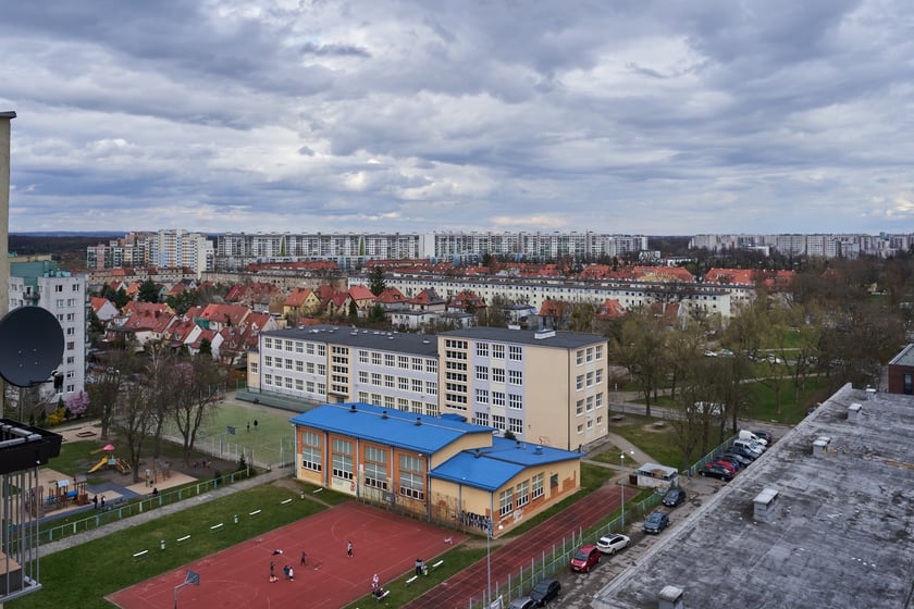 Pilczyce z lotu ptaka