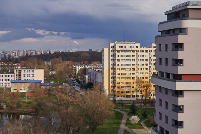 Pilczyce z lotu ptaka