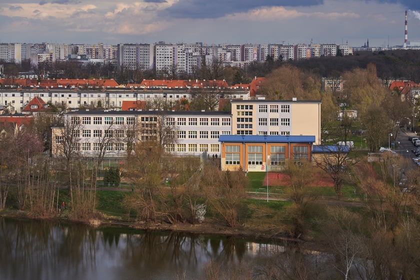 Pilczyce z lotu ptaka