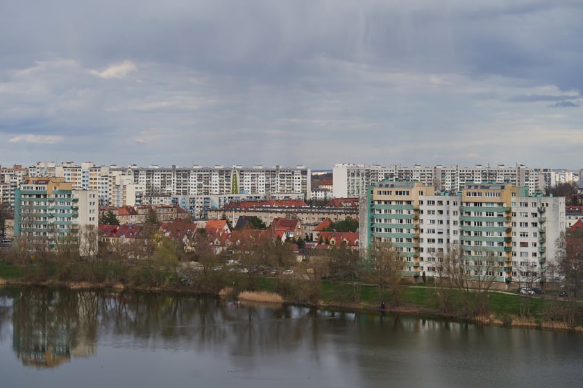 Pilczyce z lotu ptaka