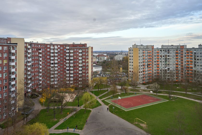 Panorama wrocławskiej Różanki