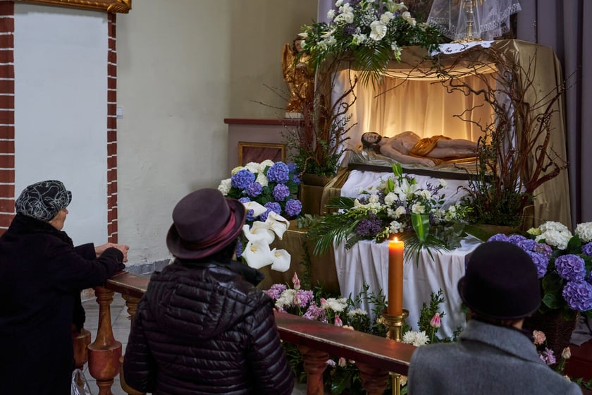 Gr&oacute;b Pański w kościele Bożego Ciała