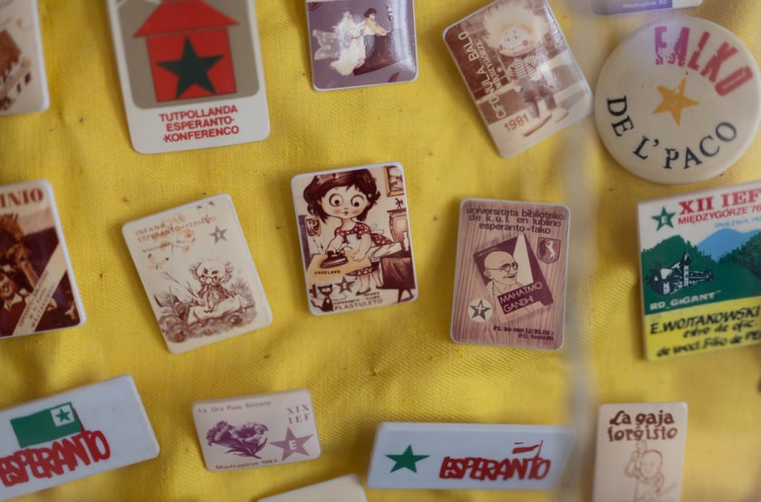 Lekcja esperanto w grupie Bogdana Dembca