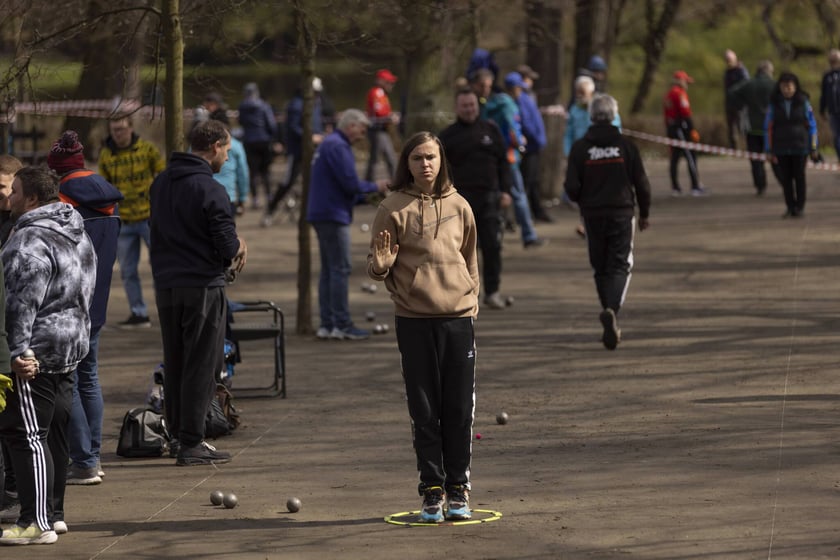 Puchar Polski Dubletów w grze w petankę w parku Południowym we Wrocławiu