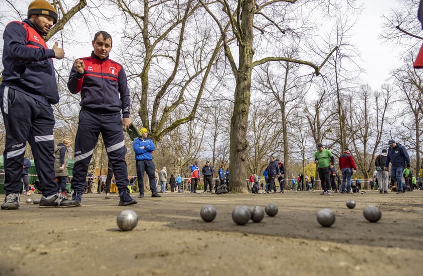 Puchar Polski Dubletów w grze w petankę w parku Południowym we Wrocławiu