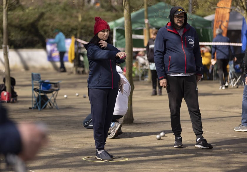 Puchar Polski Dubletów w grze w petankę w parku Południowym we Wrocławiu