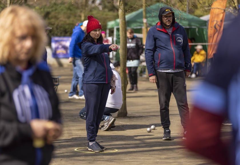 Puchar Polski Dubletów w grze w petankę w parku Południowym we Wrocławiu
