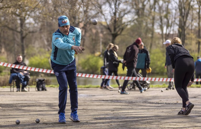 Puchar Polski Dubletów w grze w petankę w parku Południowym we Wrocławiu