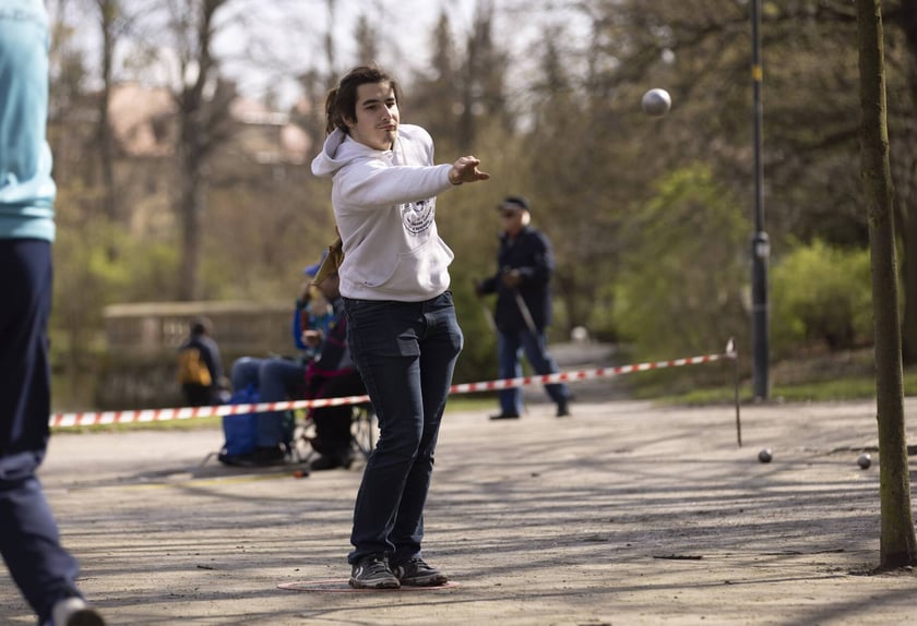 Puchar Polski Dubletów w grze w petankę w parku Południowym we Wrocławiu