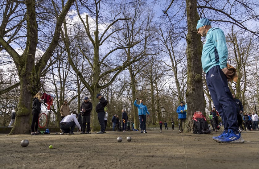 Puchar Polski Dubletów w grze w petankę w parku Południowym we Wrocławiu