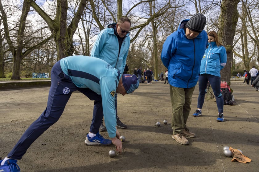 Puchar Polski Dubletów w grze w petankę w parku Południowym we Wrocławiu